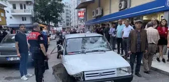 Antalya'da park halindeki araçlara çarpan sürücü dövüldü