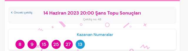 Şans Topu sonuçları açıklandı! Şans Topu sonuçları ne zaman açıklanır? 14 Haziran 2023 Çarşamba Şans Topu sonuçlarına ne zaman, nereden bakılır?