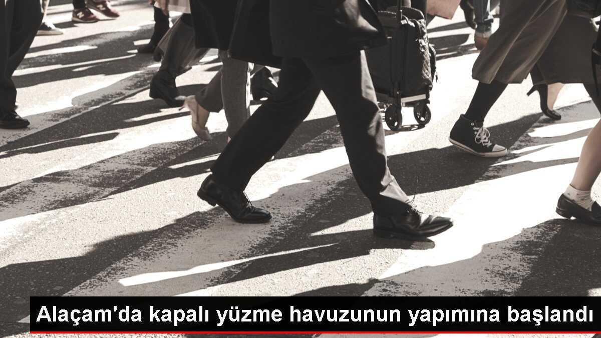Alaçam'da Yarı Olimpik Kapalı Yüzme Havuzu İnşaatı Başladı