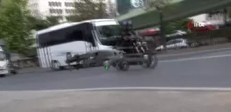 İstanbul'da Dron Destekli Trafik Denetimi