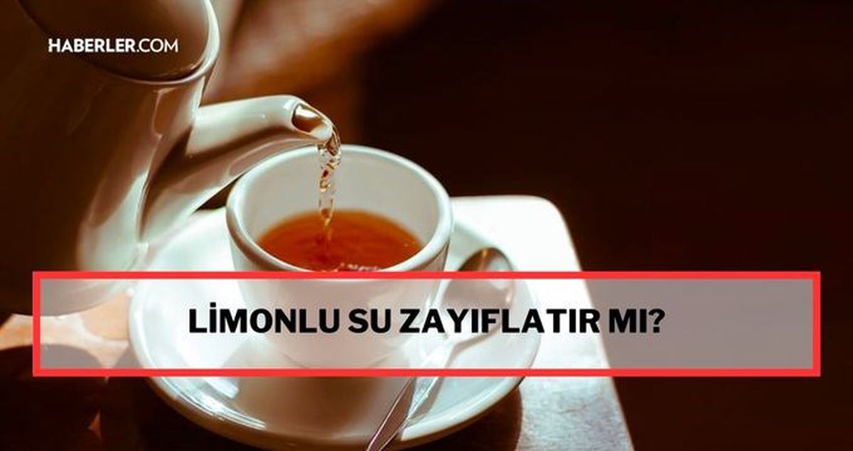 Limonlu su zayıflatır mı? Limonlu su faydaları! Limonlu su tansiyonu düşürür mü? Limonlu su kilo verdirir mi? Limonlu su zayıflamaya yardımcı olur mu?