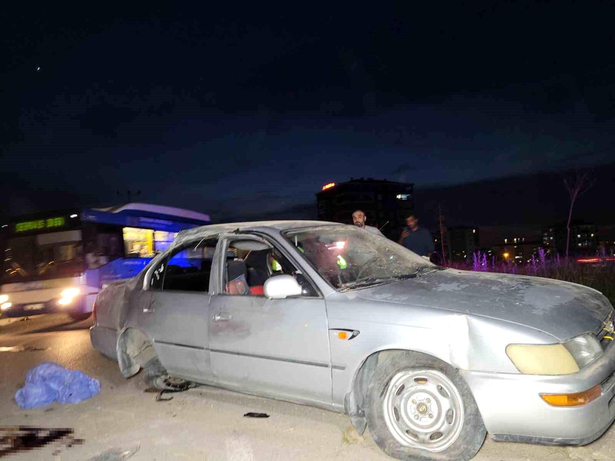 Ankara Sincan'da trafik kazası: 1 ölü, 1 yaralı