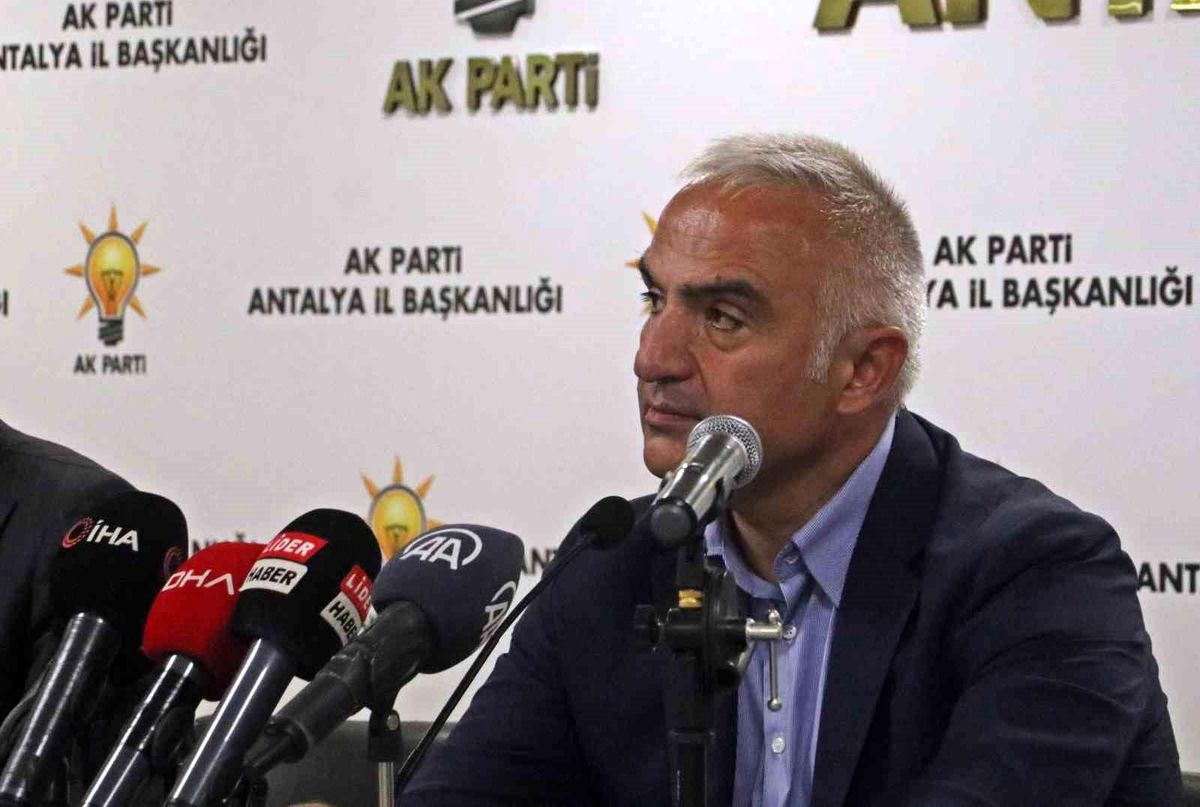 Kültür ve Turizm Bakanı Ersoy: En fazla geceleme ve gelir Antalya'dan