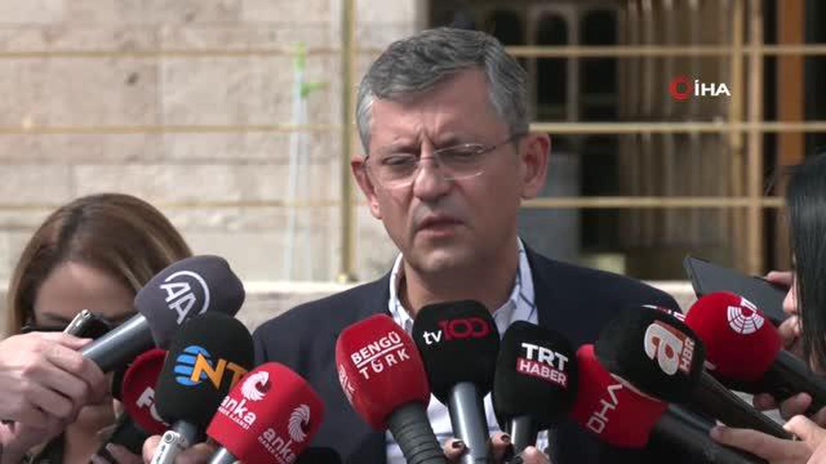 CHP Grup Başkanı Özel: 'Adaylık ilanım yoktur ama sorumluluk düşerse kaçınmam'