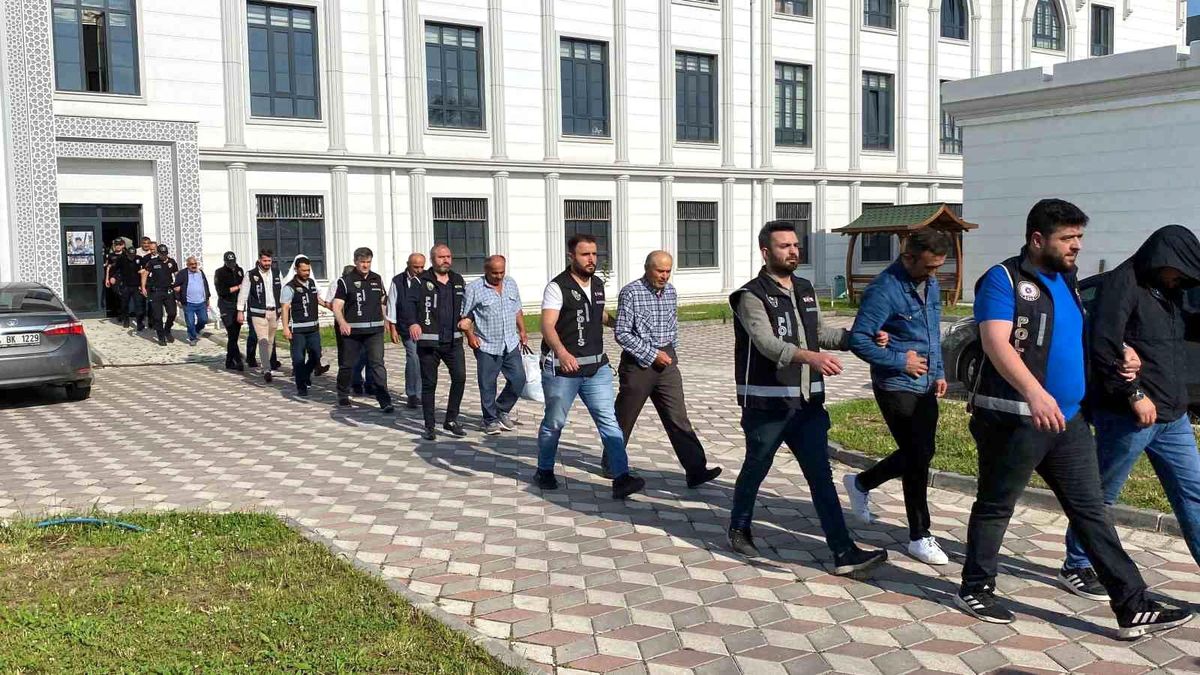 Fındık alımlarında usulsüzlük iddiasıyla 18 kişi adliyeye sevk edildi