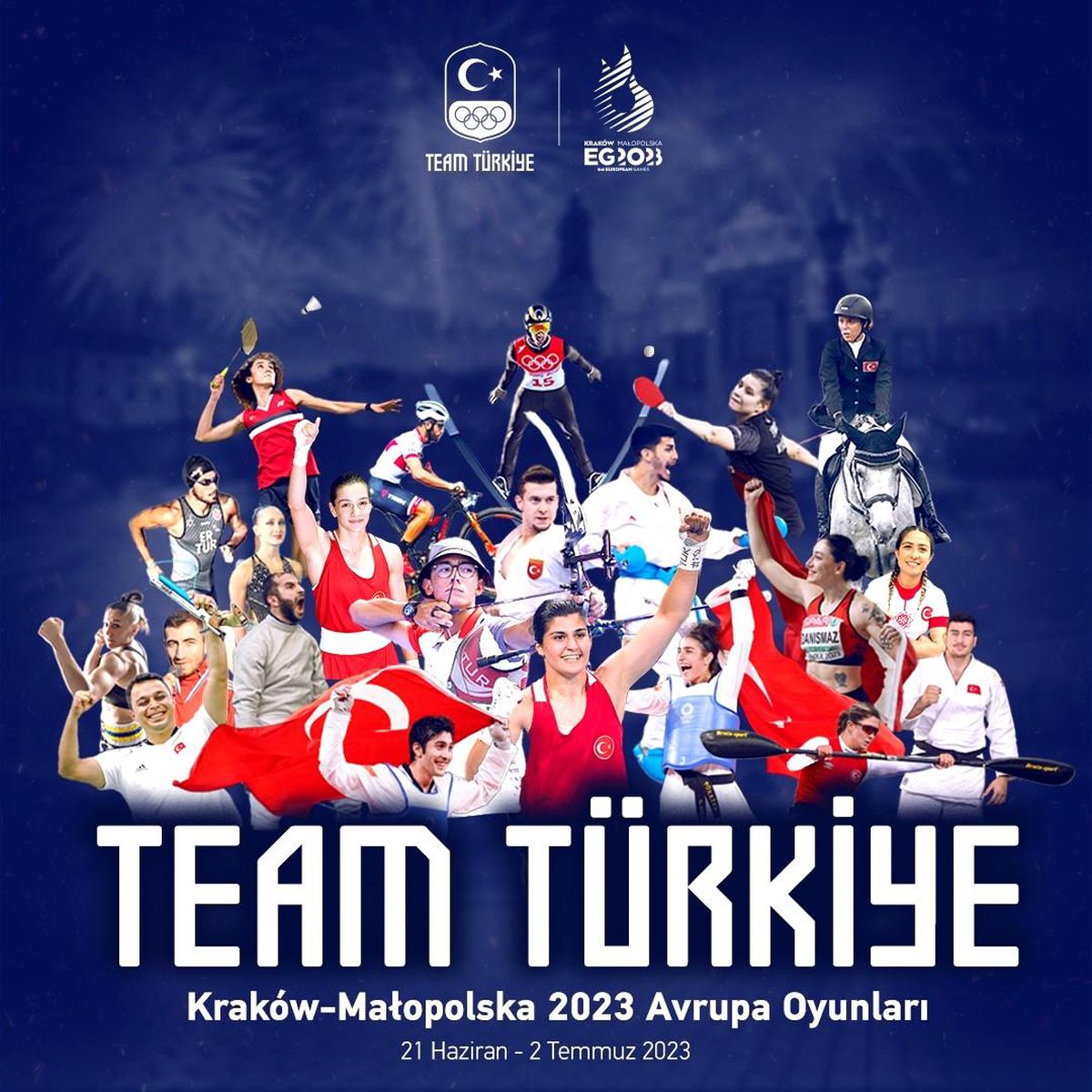 Team Türkiye, 2023 Avrupa Oyunları'na Hazır
