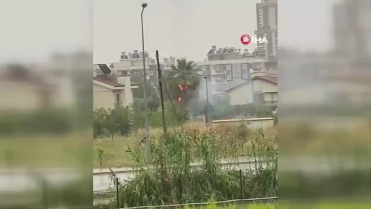 Aydın'da Yağmur ve Fırtına Hayatı Olumsuz Etkiledi