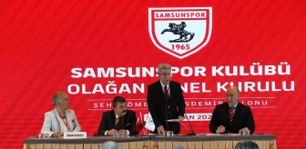 Samsunspor Kulübü Olağan Genel Kurulu'nda Yüksel Yıldırım yeniden başkan seçildi