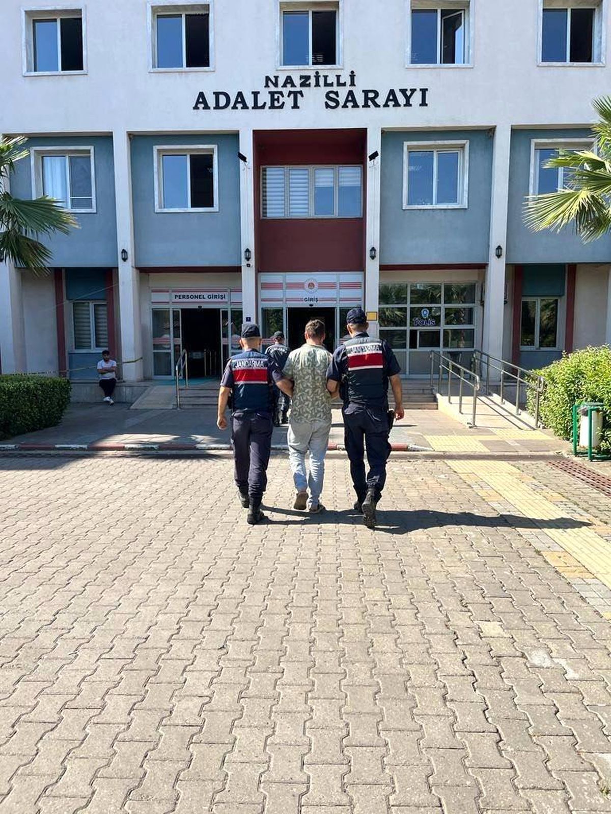 Nazilli'de su motoru hırsızlığı şüphelisi yakalandı