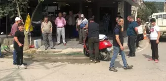 İznik'te motosikletin içine yılan girdi, kebap ustası çıkardı