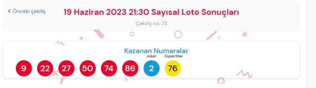 19 Haziran 2023 Sayısal Loto çekiliş sonuçları açıkland! Sayısal Loto sonuçları saat kaçta açıklanacak? Sayısal Loto CANLI izle! 19 Haziran 2023 Sayısal Loto çekiliş sonuçları açıkland! Sayısal Loto sonuçları saat kaçta açıklanacak? Sayısal Loto CANLI izle!