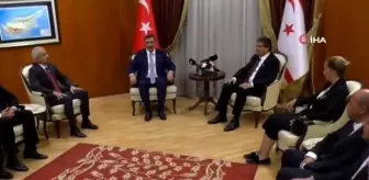 Cumhurbaşkanı Yardımcısı Yılmaz KKTC Başbakanı Üstel ile görüştüCumhurbaşkanı Yardımcısı Cevdet Yılmaz, KKTC Meclis Başkanı Zorlu Töre ile bir araya...