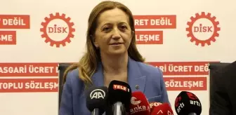 DİSK Başkanı Çerkezoğlu: Asgari ücret yılda 4 kez güncellenmeli