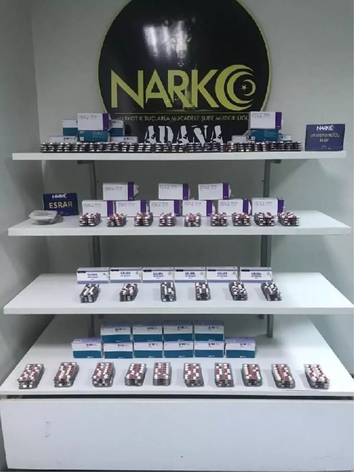 Adana'da Uyuşturucu Operasyonu: 2 Bin 296 Sentetik Hap Ele Geçirildi