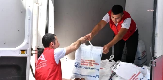 Mersin Büyükşehir Belediyesi, depremzedelere yardım eli uzatıyor