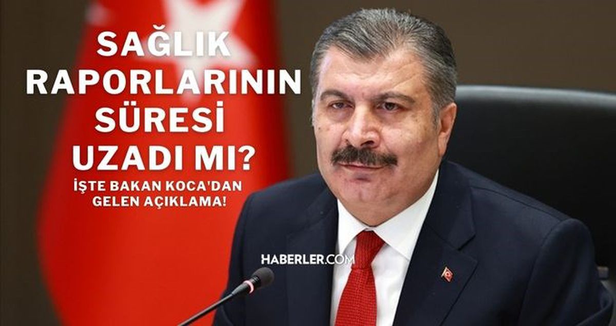 Sağlık raporları uzatıldı mı? İlaç rapor süreleri uzatıldı mı 2023? Sağlık raporlarının süresi ne zaman bitiyor?