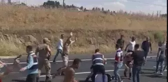 Siverek'te intihar girişimi trafiği felç etti