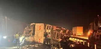 Bursa'da korkunç kaza: 1 ölü, 2 yaralı