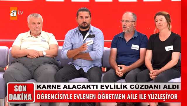 Evden kaçan 18 yaşındaki kız, 38 yaş büyük öğretmeniyle evlendi