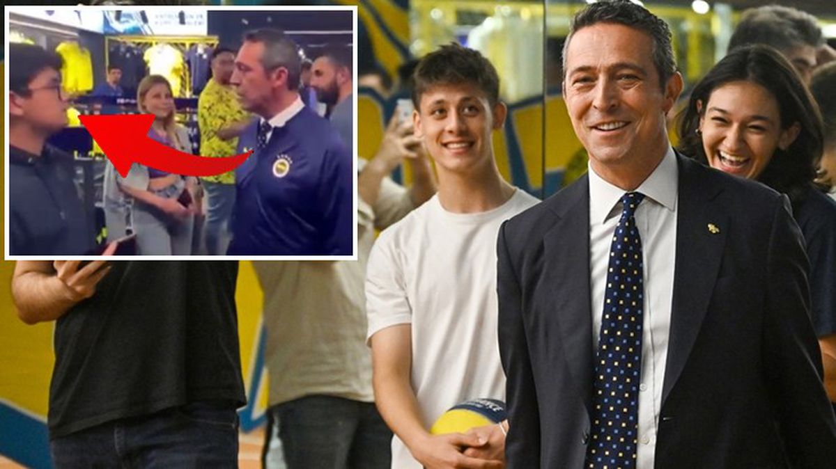 Fenerbahçe Başkanı Ali Koç, taraftarın Arda Güler'e hitap tarzına kızdı