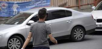 Kağıthane'de direksiyon dersi kazası: 8 metre yükseklikten park halindeki otomobillere uçtu