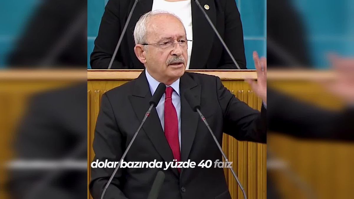 Kılıçdaroğlu: Asıl beka sorunu Türkiye'nin borçlanmasıdır