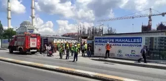 Beyoğlu'nda İnşaat Alanında İşçi Yaralandı