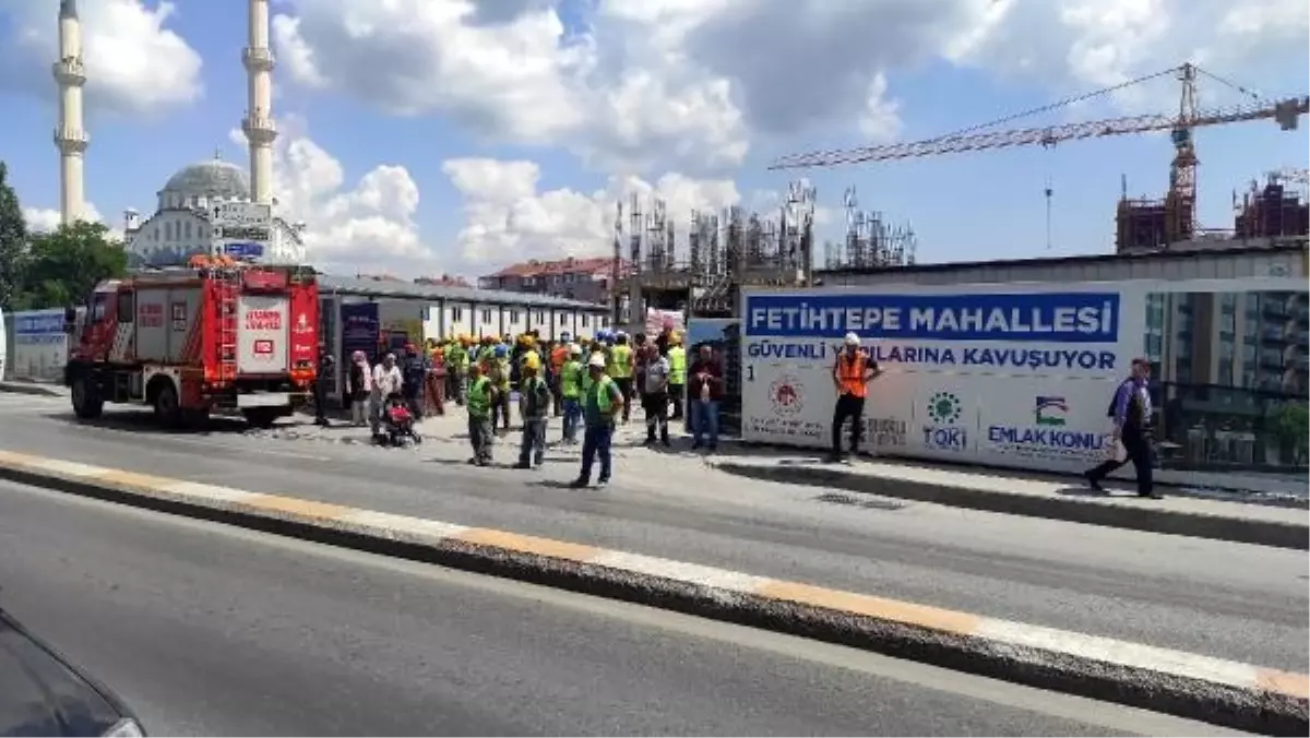 Beyoğlu'nda İnşaat Alanında İşçi Yaralandı