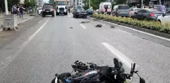 Elektrikli motosiklet ile otomobil çarpıştı: 1 ölü