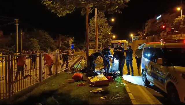 Denizli'de takla atan araçta anne öldü, baba ile kızı yaralandı