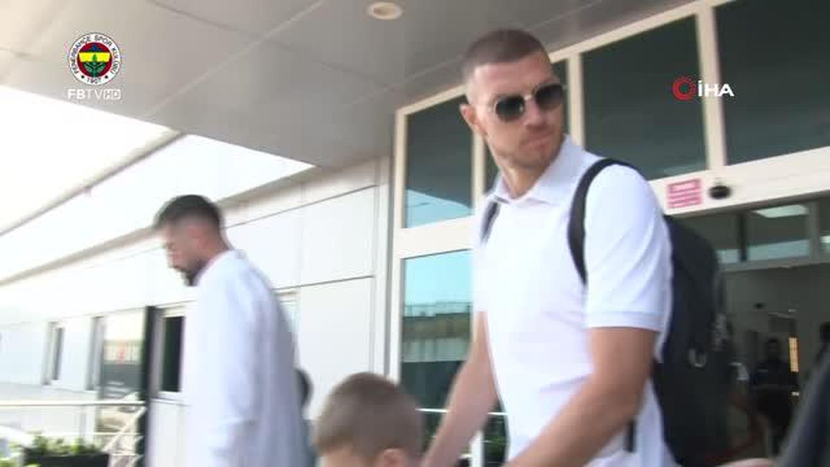 Fenerbahçe: 'Edin Dzeko, sağlık kontrollerinden geçmek ve transfer görüşmelerini tamamlamak üzere İstanbul'a geldi.'