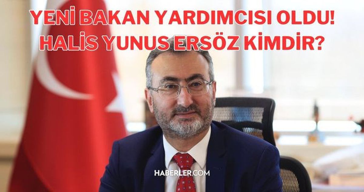 Halis Yunus Ersöz kimdir, nereli, kaç yaşında, nereye atandı ve görevi nedir? Yeni Gençlik ve Spor Bakanlığı Bakan Yardımcısı Halis Yunus Ersöz kimdir