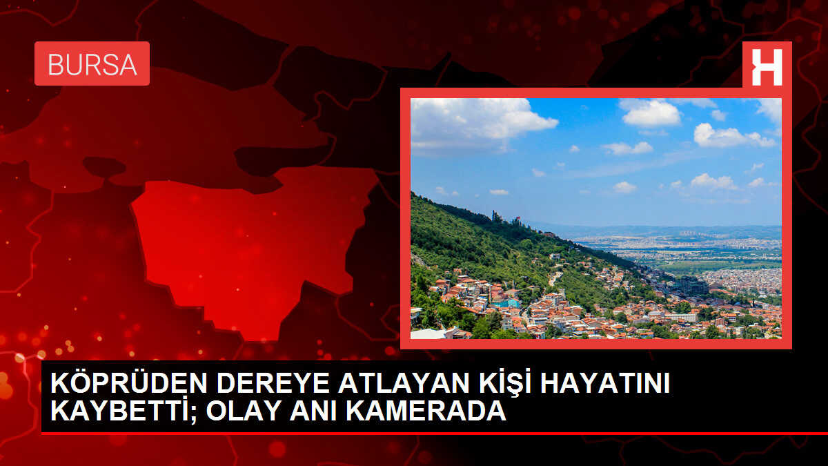 Bursa'da Köprüden Atlayan Kişi Hayatını Kaybetti