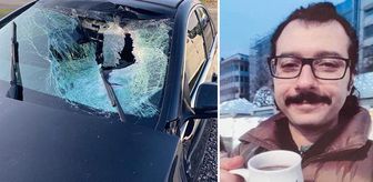 Pilot, otoyolda fırlayan taşın isabet etmesi sonucu hayatını kaybetti