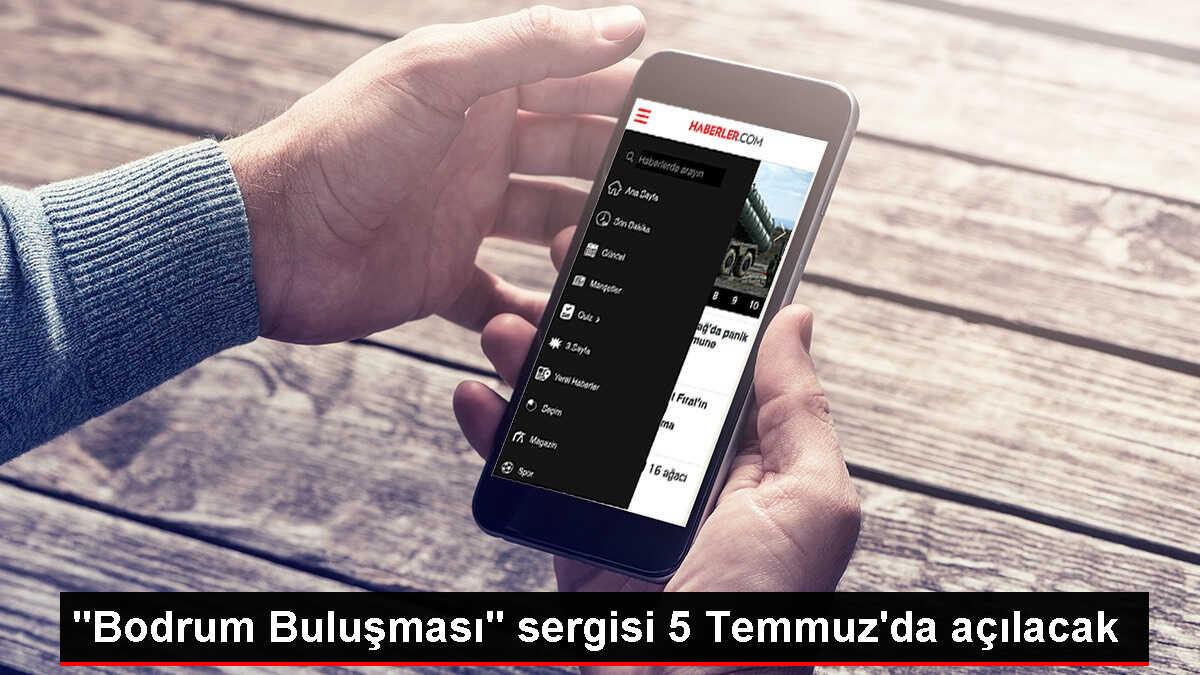 Ressam Çiğdem Erbil ile Akın Ekici'nin 'Bodrum Buluşması' Sergisi Açılıyor