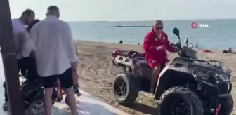 Engelli gencin kumsalda ATV turu hayali gerçekleşti