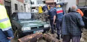 Giresun'da Sağanak Sel ve Taşkınlara Neden Oldu