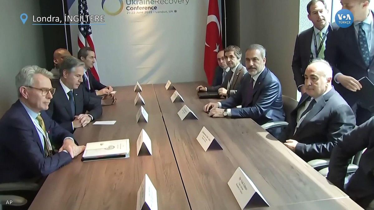 İlk yüz yüze temas: Blinken ve Fidan Londra'da İsveç'in NATO üyeliğini görüştü