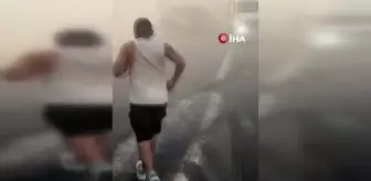 Meksika'da kum fırtınası zincirleme kazaya neden oldu: 7 yaralı