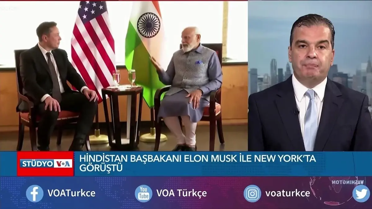 Modi New York'ta Elon Musk ile görüştü