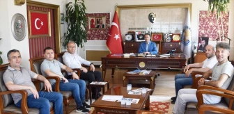 Yakakent'ten İstanbul ve Çanakkale gezisi sonrası Belediye Başkanı'na ziyaret