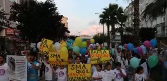 SMA Tip-1 hastası bebek için yürüyüş düzenlendi