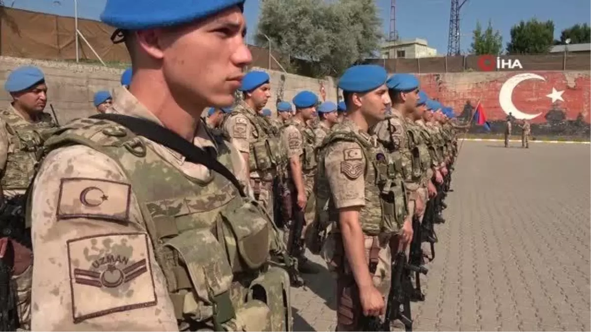 Suriye'ye uğurlanan komandolara duygusal veda