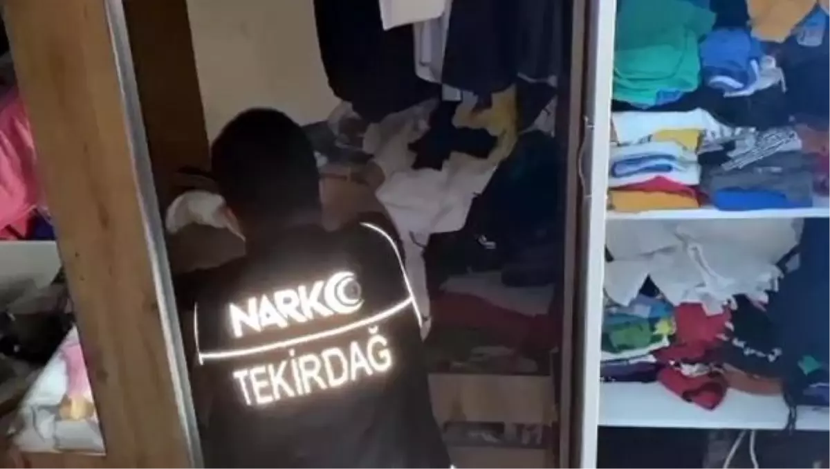 Tekirdağ'da Uyuşturucu Operasyonu: 6 Şüpheli Tutuklandı