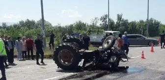 Çaycuma'da Traktör ile Cip Çarpıştı: 1 Ölü, 2 Yaralı