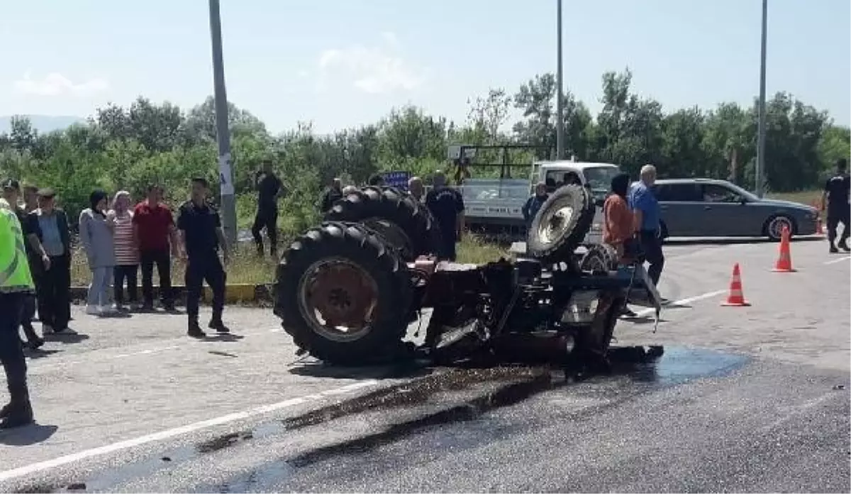 Çaycuma'da Traktör ile Cip Çarpıştı: 1 Ölü, 2 Yaralı