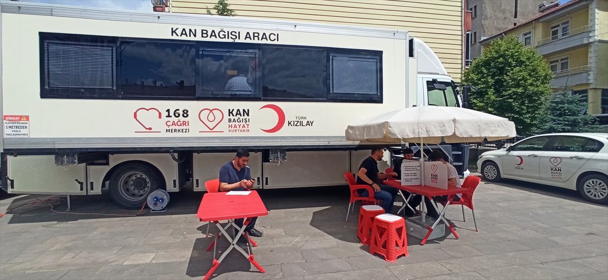 Kızılay Tokat Şubesi'nden Yeşilyurt'ta kan bağışı kampanyası