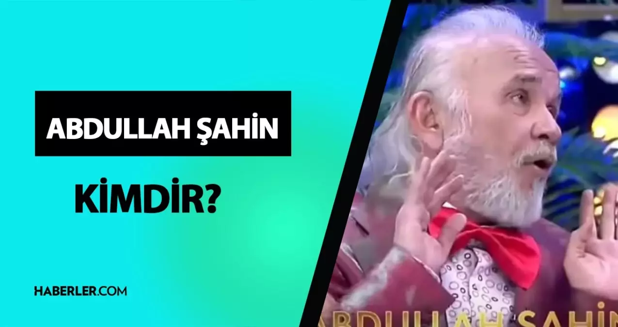 Abdullah Şahin kimdir? Abdullah Şahin kaç yaşında, ne iş yapıyor? Abdullah Şahin hayatı ve biyografisi!