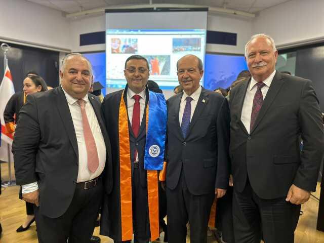 AK Parti İstanbul Milletvekili Av. Serkan Bayram'a Onbeş Kasım Kıbrıs Üniversitesi tarafından 'Fahri Doktora' unvanı verildi AK Parti İstanbul Milletvekili Av. Serkan Bayram'a Onbeş Kasım Kıbrıs Üniversitesi tarafından 'Fahri Doktora' unvanı verildi