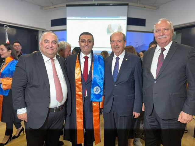 AK Parti İstanbul Milletvekili Av. Serkan Bayram'a Onbeş Kasım Kıbrıs Üniversitesi tarafından 'Fahri Doktora' unvanı verildi AK Parti İstanbul Milletvekili Av. Serkan Bayram'a Onbeş Kasım Kıbrıs Üniversitesi tarafından 'Fahri Doktora' unvanı verildi